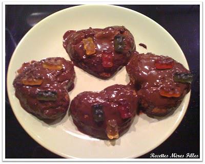 La recette : Cake aux poires et son nappage chocolat La recette : Cake aux poires et son nappage chocolat