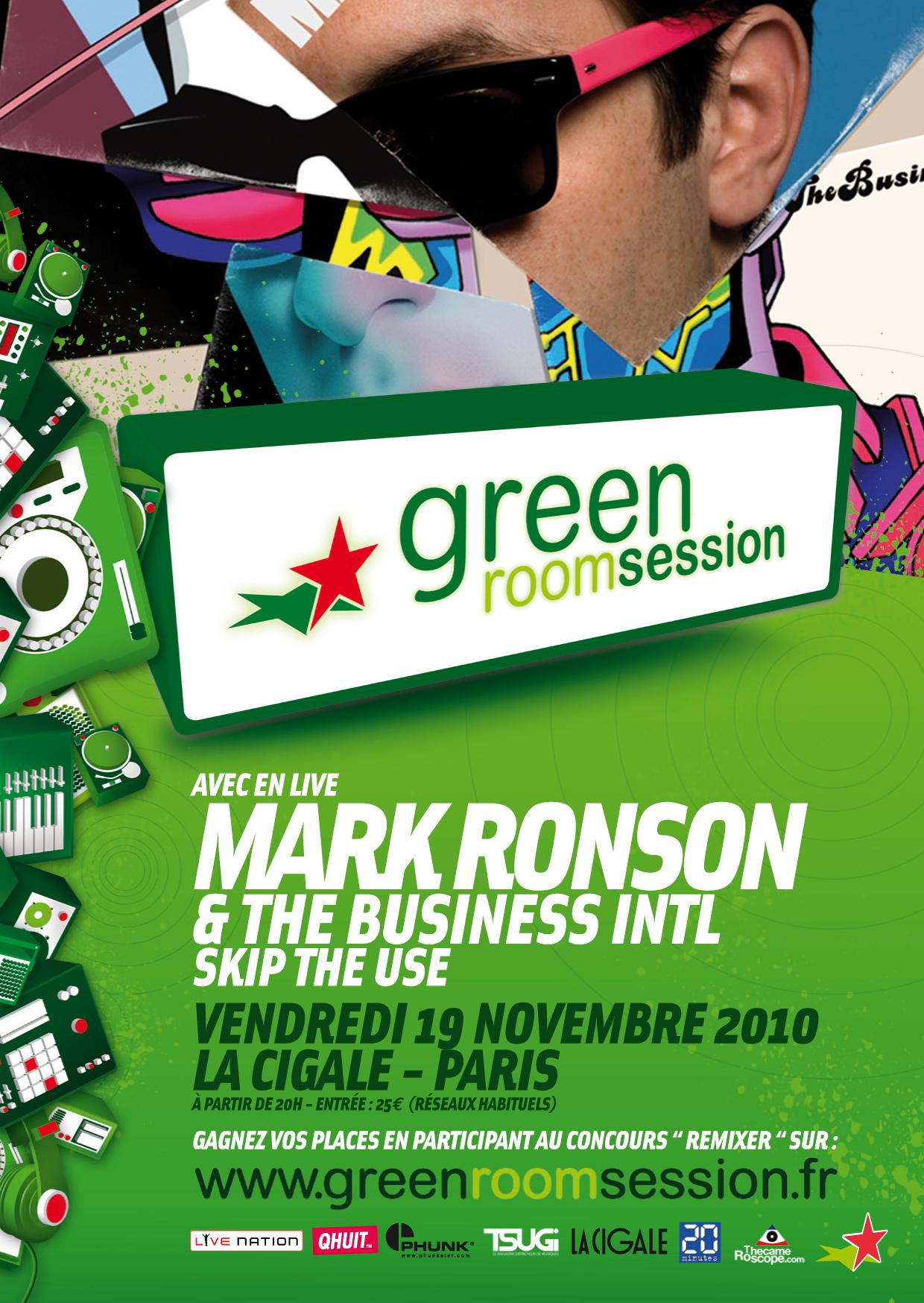 Green Room Session – Mark Ronson