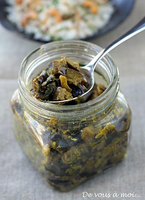 Agneau Khorma, Riz épicé et Condiment Aubergine