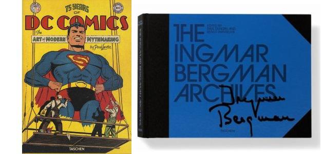 75 years of DC Comics et The Ingman Bergman Archives par Taschen
