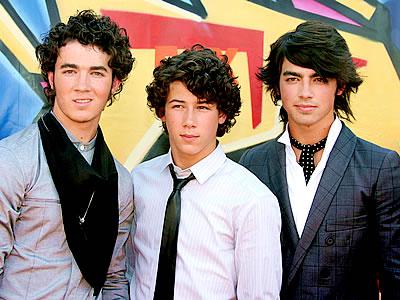 les célébrités stars adolescents Jonas brothers