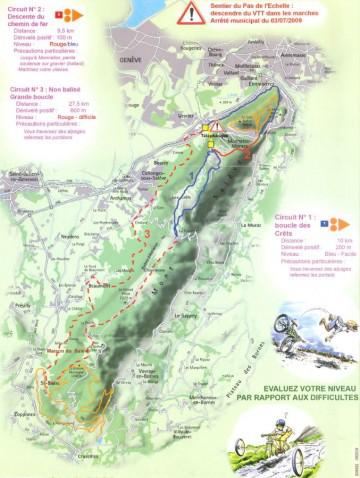 Le Salève en VTT VTT Salève.JPG