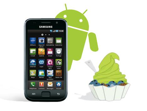 Samsung Galaxy S, la version SFR bénéficie de la mise à jour Froyo