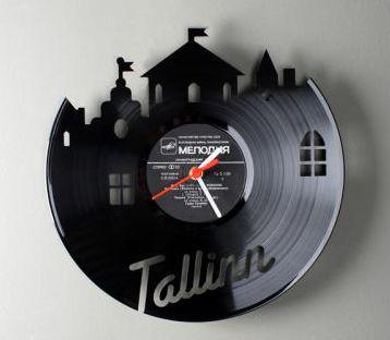 L'horloge vinyl