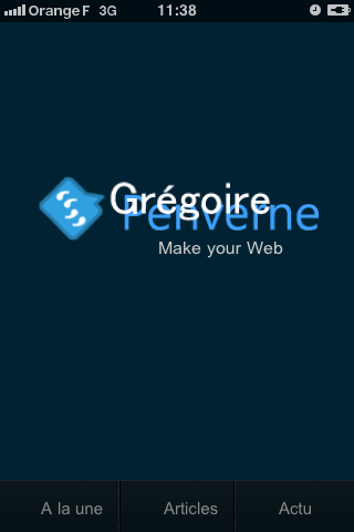 (Re)Decouvrez la version iphone de gregoire-penverne.fr (Re)Decouvrez la version iphone de gregoire-penverne.fr