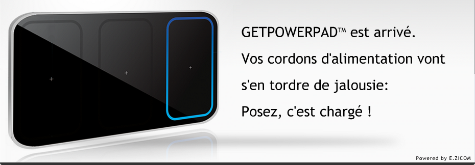 Getpowerpad : Le chargeur sans fil révolutionnaire