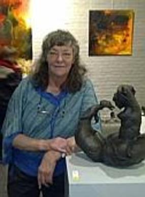 Très belle exposition le we dernier au Loft Caroline Chopin délaisse de plus en plus le figuratif.