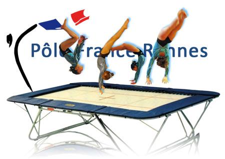 L’AGM en stage au Pôle France de Trampoline à Rennes !