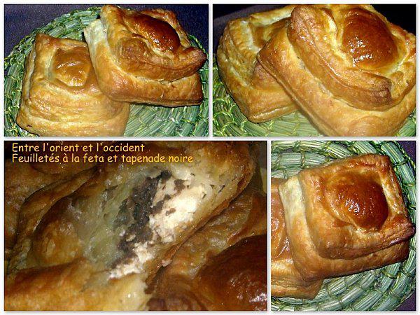 Feuilltés à la fêta et tapenade noire nibele30