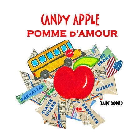 Ce mercredi, téléchargement gratuit du livre bilingue pour enfants CANDY APPLE/POMME d'AMOUR CandyAppleFrenchCover