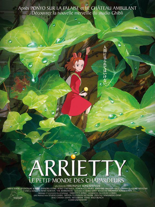 B.A: Arrietty (Ghibli), Cars 2 et Winnie L’ourson deux Disney
