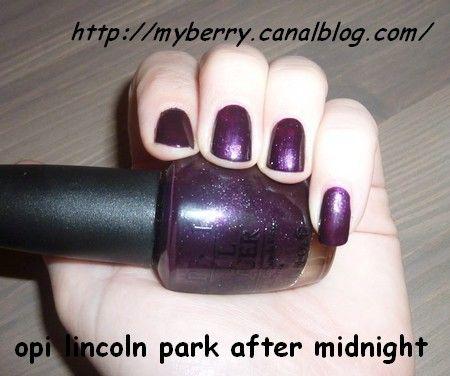 Les vernis OPI de l'automne #2 opimid