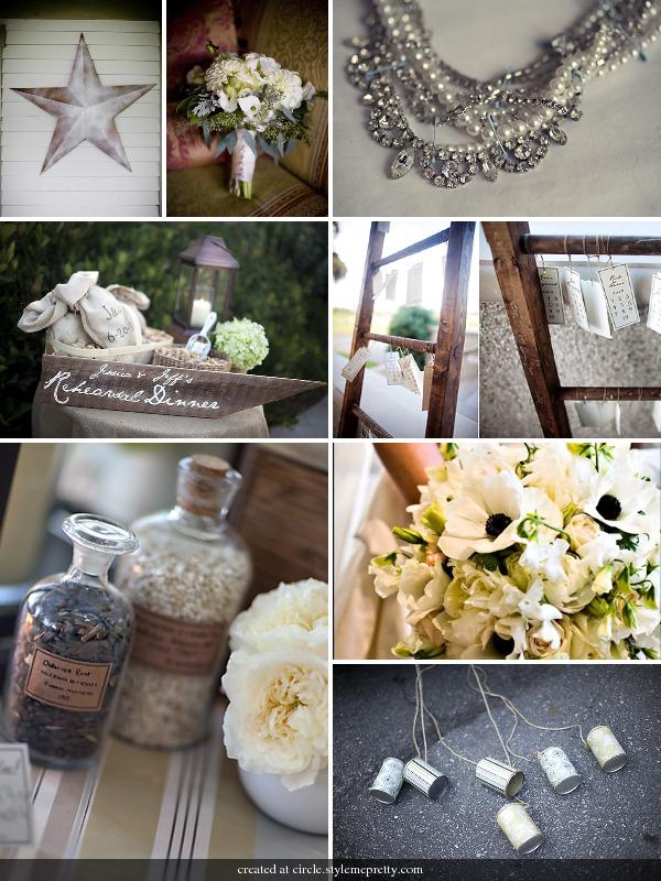 Décoration de mariage - La mariée aux pieds nus... un mariage couleur nature