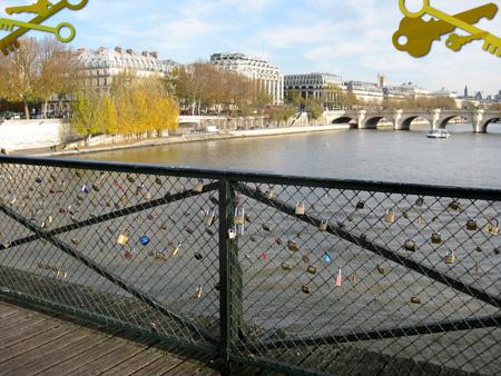 cadenas amour pont des arts paris