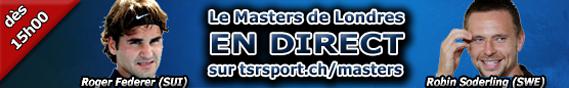 London 2010: Streaming match Federer- Soderling TENNIS Masters Londres Federer Soderling