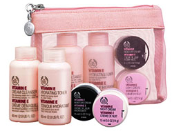 Kit Soins Visage Vitamine E Noel | Les cadeaux The Body Shop