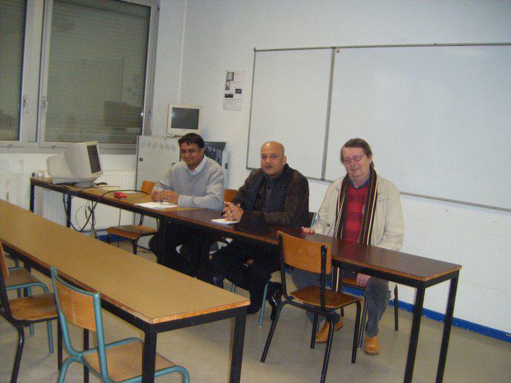 Hier, à l'Université de LIMOGES, Umar TIMOL et Yusuf KADEL ont donné une conférence.
