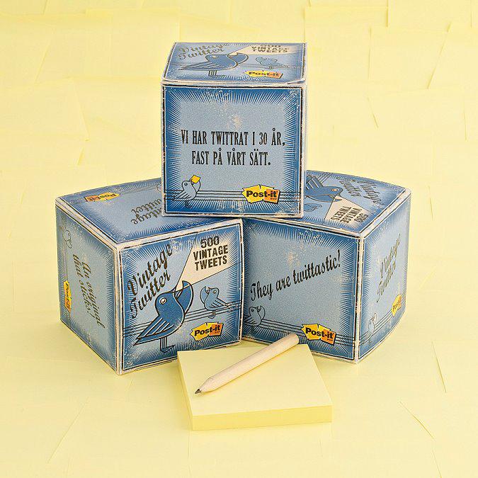 VINTAGE TWITTER Post-It :: Vintage Twitter