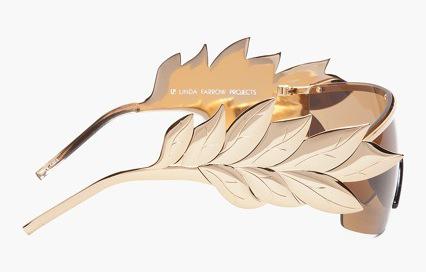 jeremy scott linda farrow 3 Jeremy Scott x Linda Farrow : Cafgar, les lunettes de César