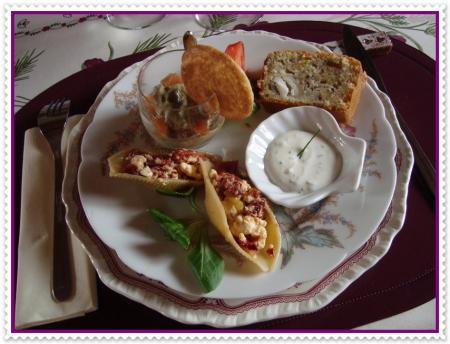 Assiette apéritive -Idée n°10 Assiette apéritive -Idée n°10