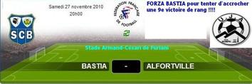 Foot / National : SC Bastia - UJA Alfortville, le match des extrêmes ce soir