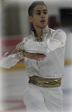 Trophée Bompard . révélations Florent Amodio & Chafik Besseghier Chafik Besseghier