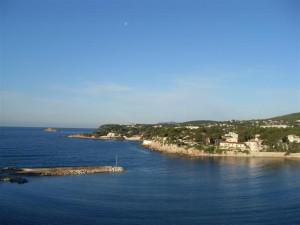 Vue depuis la chambre hotel Ile Rousse Avis thalasso Ile Rousse Bandol