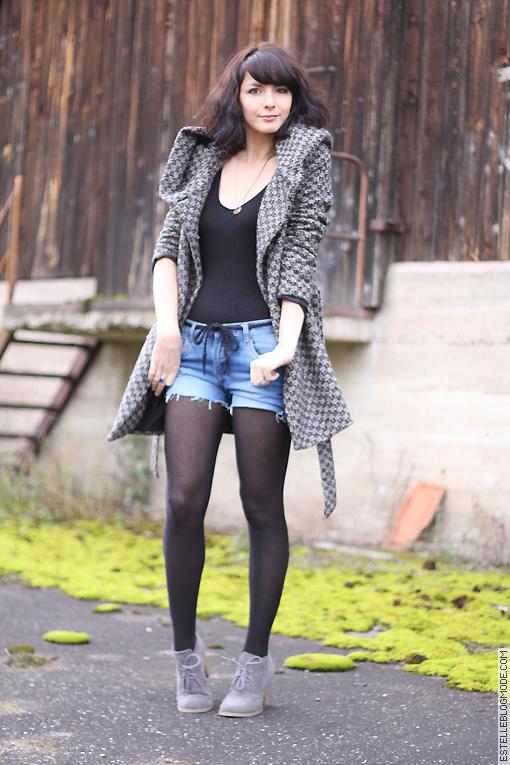 short_denim Petit chaperon gris…