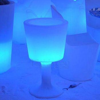 seau-a-glace-tabouret-lumineux seau a glace tabouret lumineux Décorations de Noël