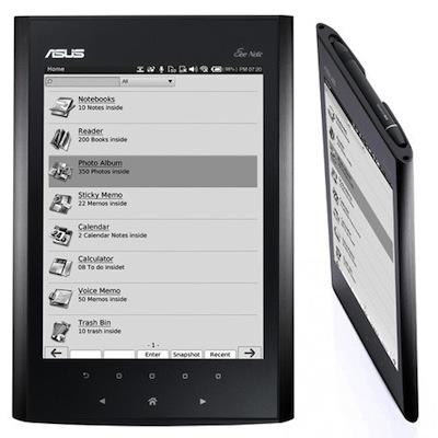 asus-eeenote L’ASUS EeeNote disponible à Taïwan pour 230$