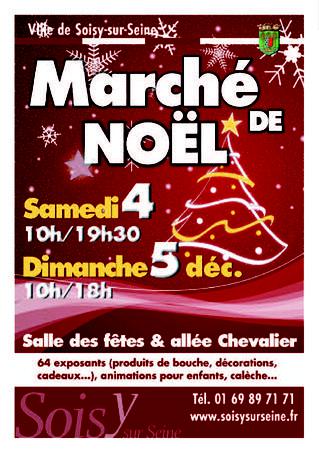 LE MARCHE DE NOEL DE SOISY SUR SEINE (91) flyersA