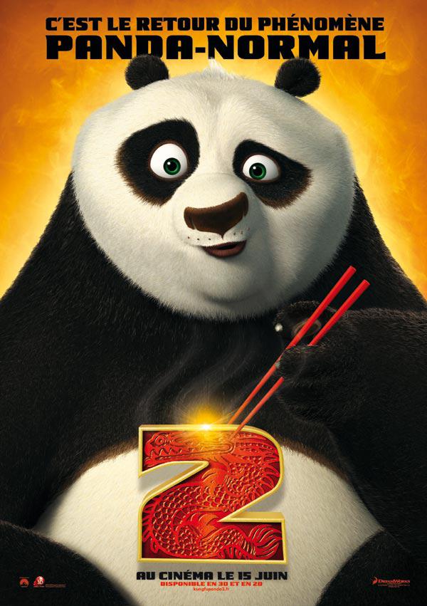 Kung Fu Panda 2 : poster teaser panda-normal