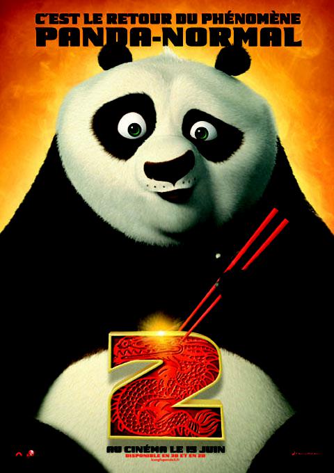 Kung Fu Panda 2 ... l'affiche française Kung Fu Panda 2 ... l'affiche française