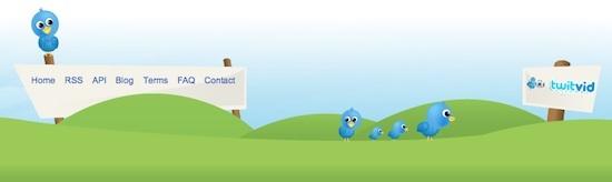 Twitvid, tweetez vos vidéos twitvid banniere