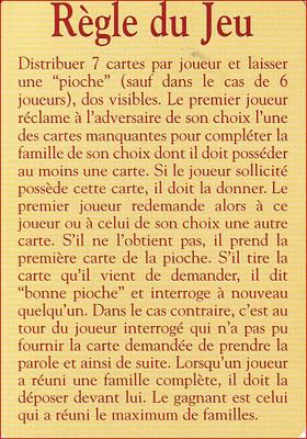 UN JEU DE 7 FAMILLEScréé parL'ÉCOLE PUBLIQUE du PUY-NOTRE... UN JEU DE 7 FAMILLEScréé parL'ÉCOLE PUBLIQUE du PUY-NOTRE...