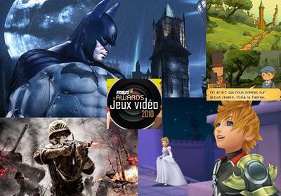 Votez aux MSN Awards pour vos jeux préférés!