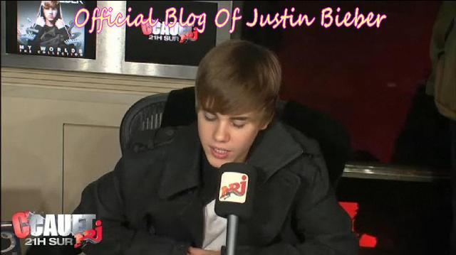 Justin Bieber : 2ème partie de Chez Cauet sur NRJ ! (Vidéo)