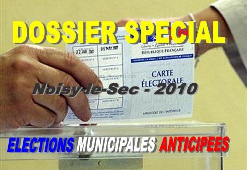 Elections municipales anticipées à Noisy-le-Sec : H - 48 !