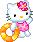 Emoticône Hello Kitty 160