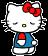 Emoticône Hello Kitty 050