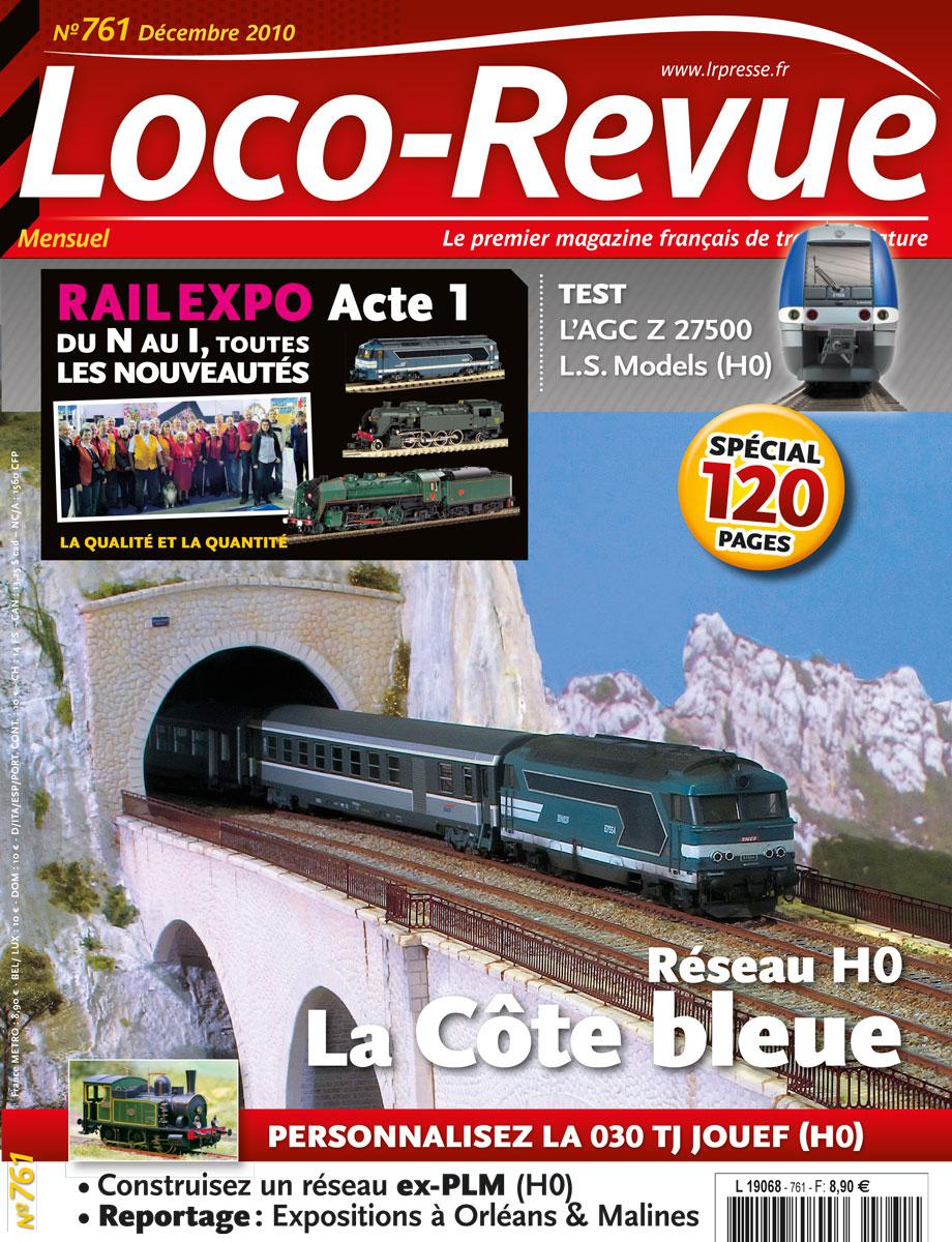 Loco Revue numéro 761 de décembre 2010
