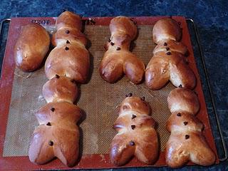 Maneles et pains au lait pour la St Nicolas