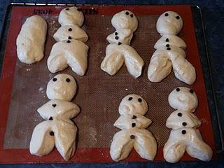 Maneles et pains au lait pour la St Nicolas