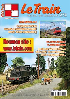 Revue Le Train numéro 272 de décembre 2010