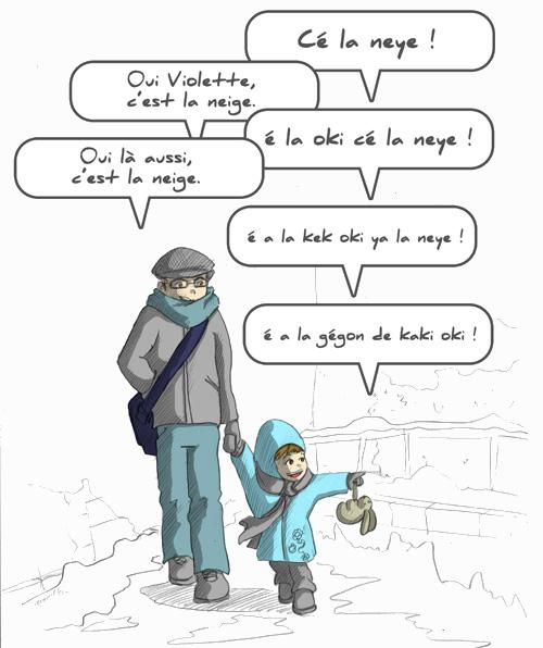 Il neige