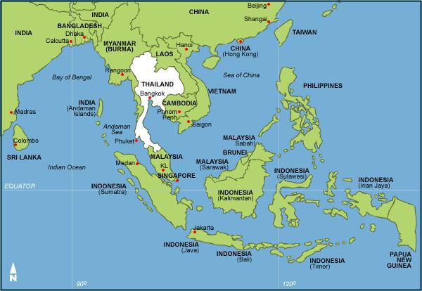 Weekend de rêve à Phuket en Thailande Phuket map
