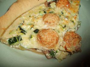 Tarte aux boulettes de thon et courgettes P5120019