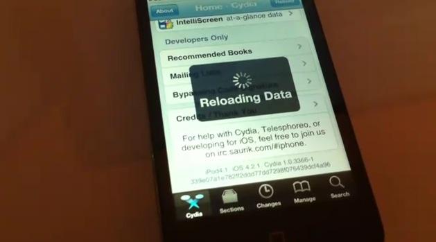 MuscleNerd : Jailbreak iOS 4.2.1 untethered de l’iPod Touch 4G avec succès [MàJ : Jailbreak pour Noël]