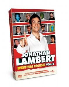 Jonathan Lambert n’est pas couché. Saison 3 en DVD !