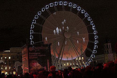 Ouverture de la fete des lumieres blanc